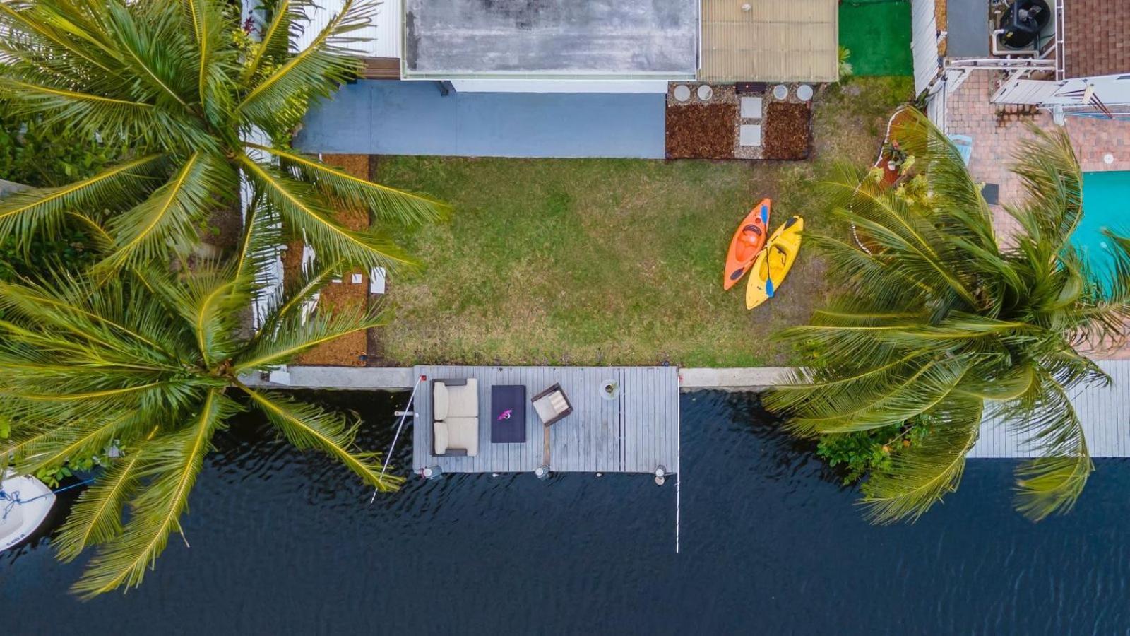 Riverwalk Villa I Private Dock & Hot Tub Fort Lauderdale Buitenkant foto