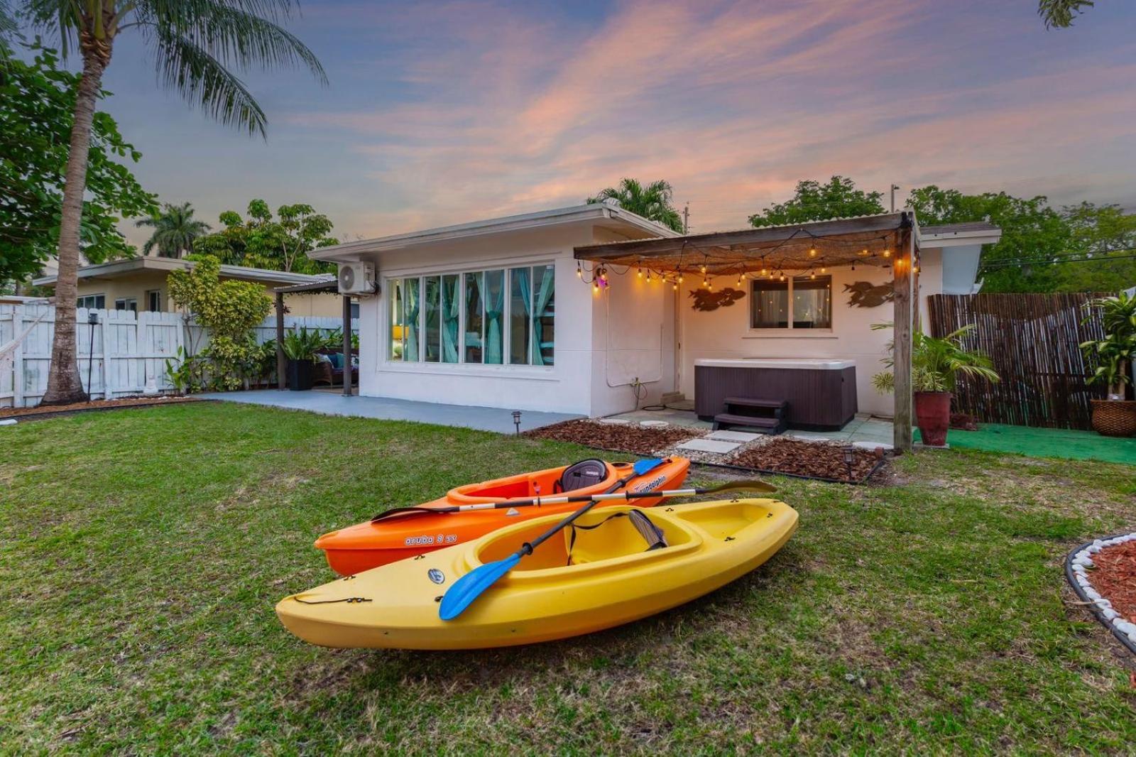 Riverwalk Villa I Private Dock & Hot Tub Fort Lauderdale Buitenkant foto